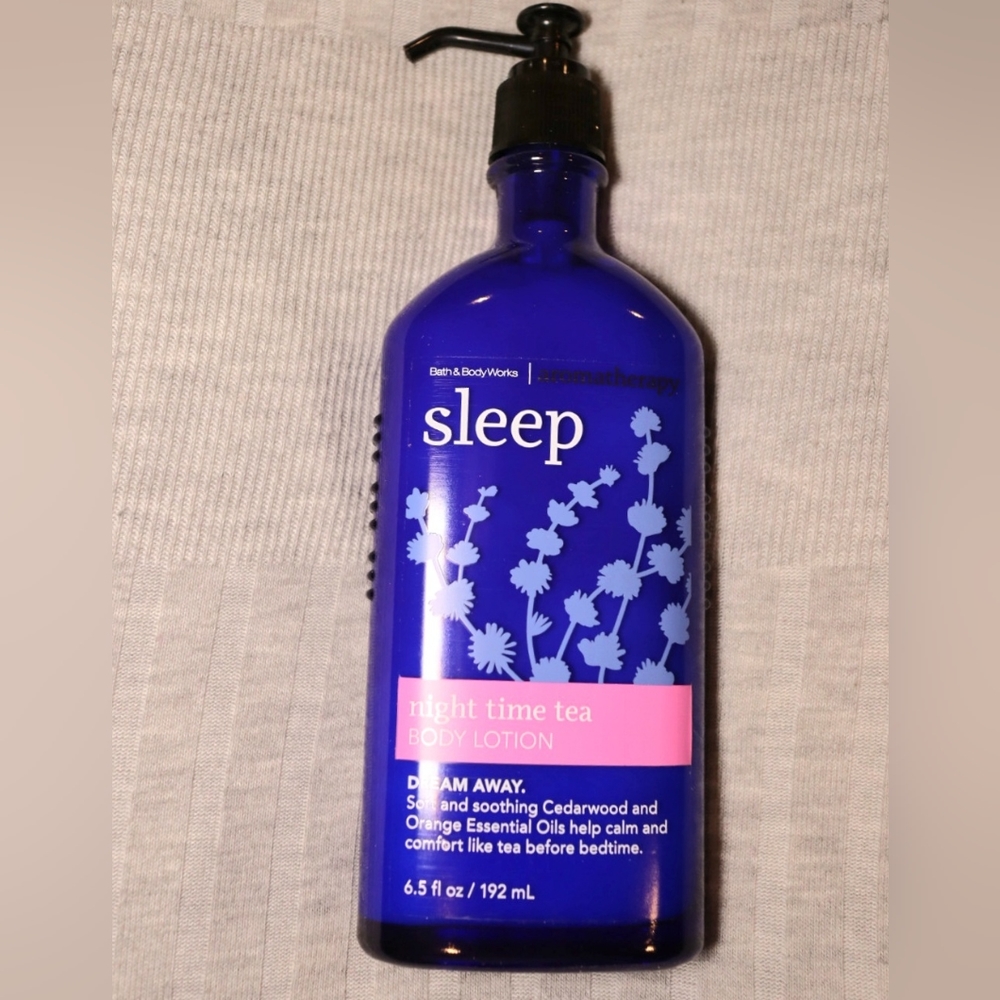 Bath & Body Works SLEEP NIGHT TIME TEA Body Lotion - Full Size 6.5 oz - NEW